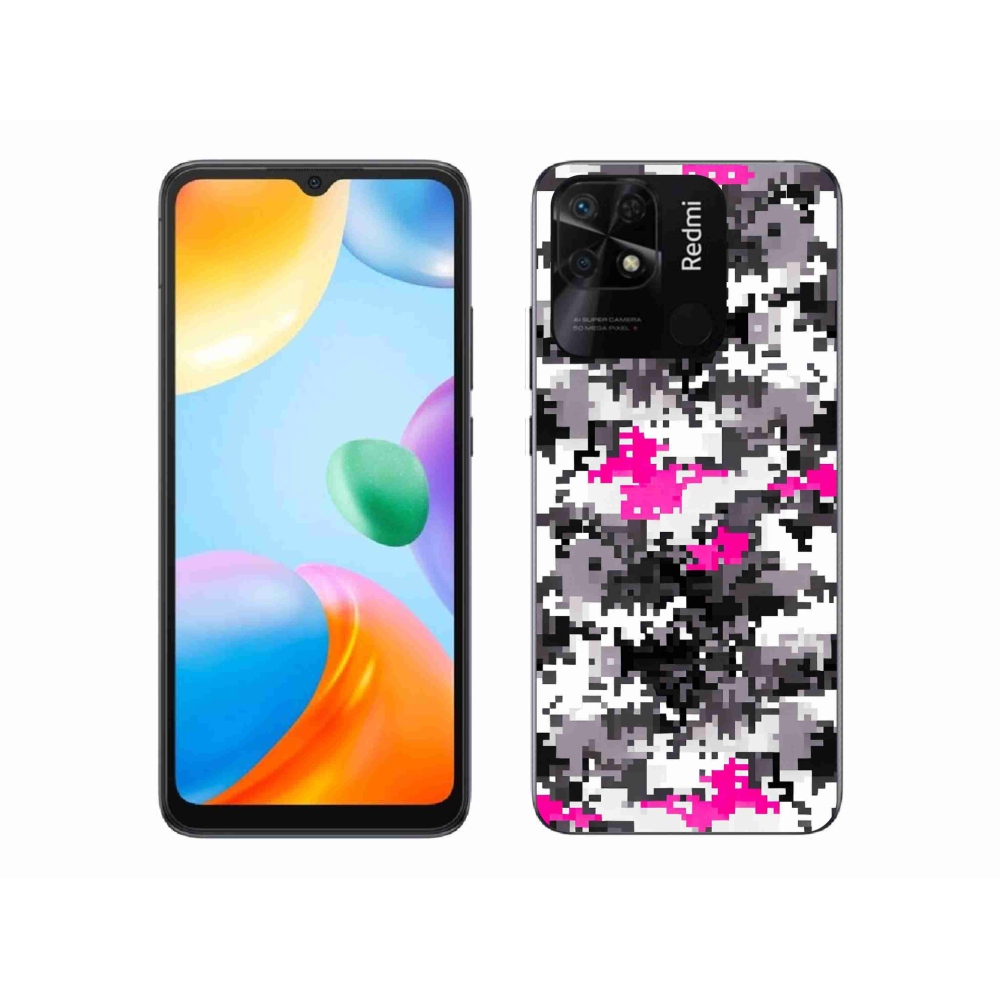 Gél borítás mmCase a Xiaomi Redmi 10C-hez - terepszínű minta 4