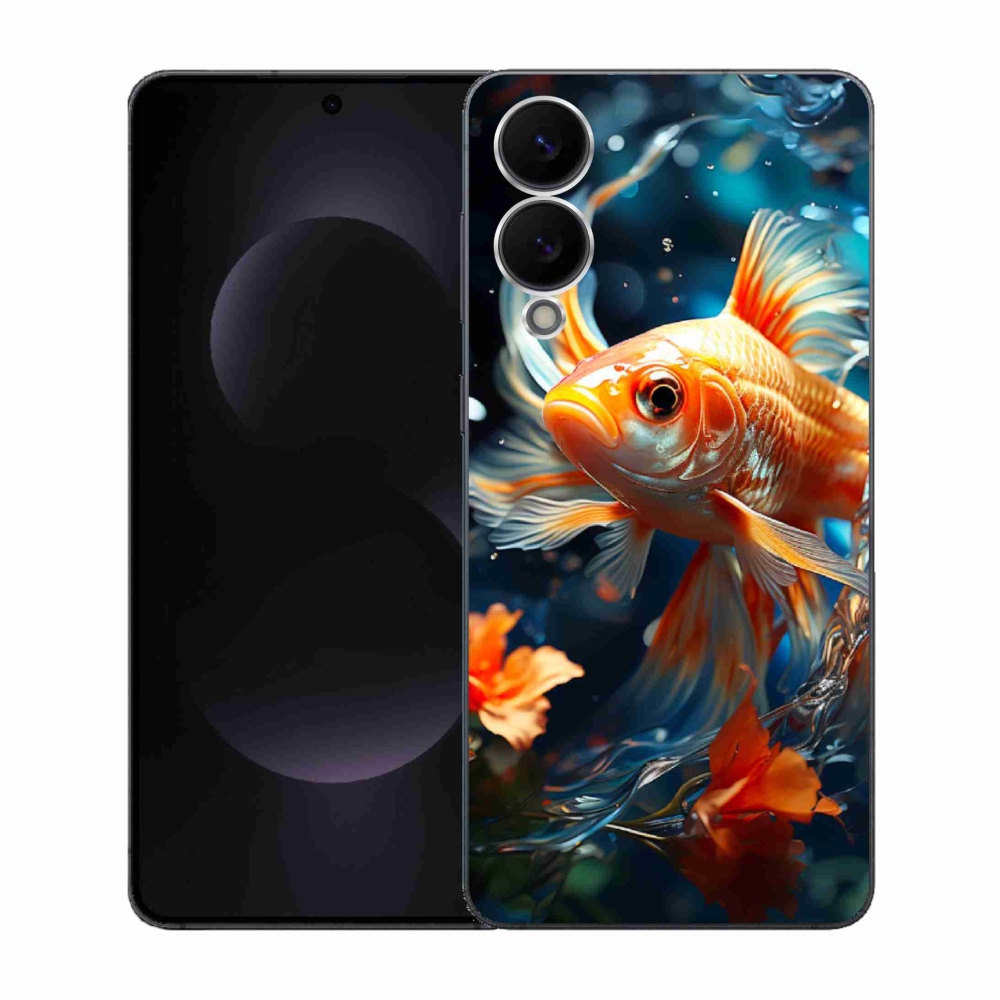 Gél borítás mmCase Samsung Galaxy S25 Edge készülékhez - hal