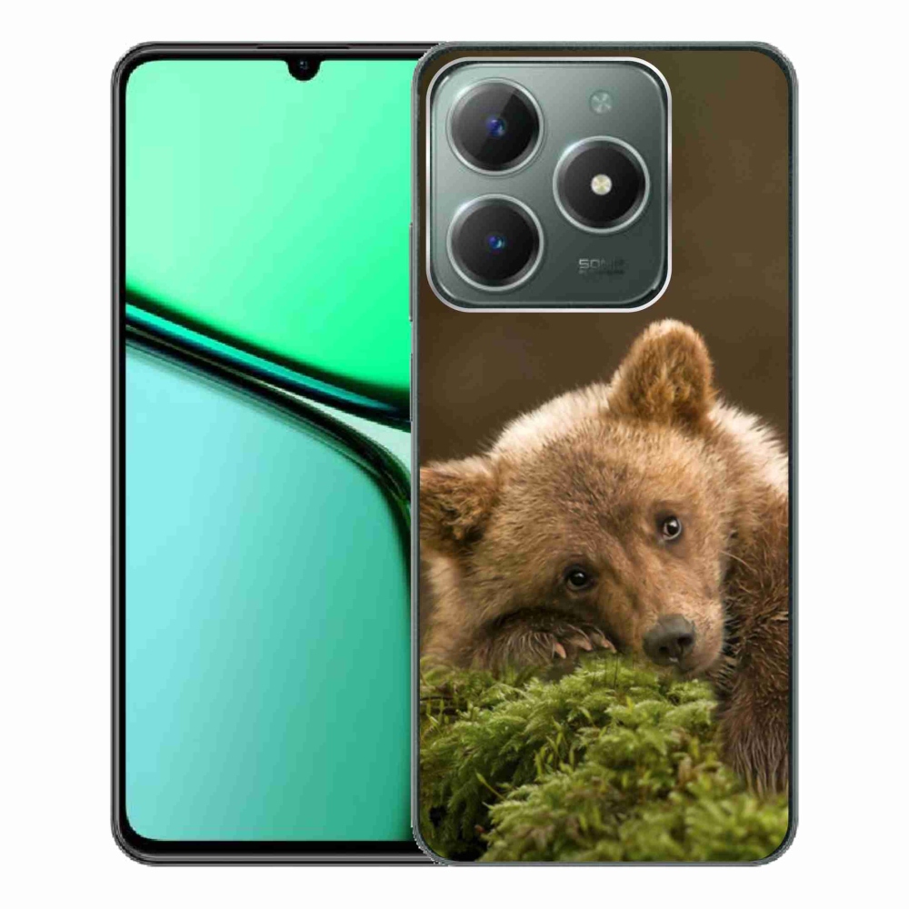 Zselés borítás mmCase a Realme C61 készülékhez - medve