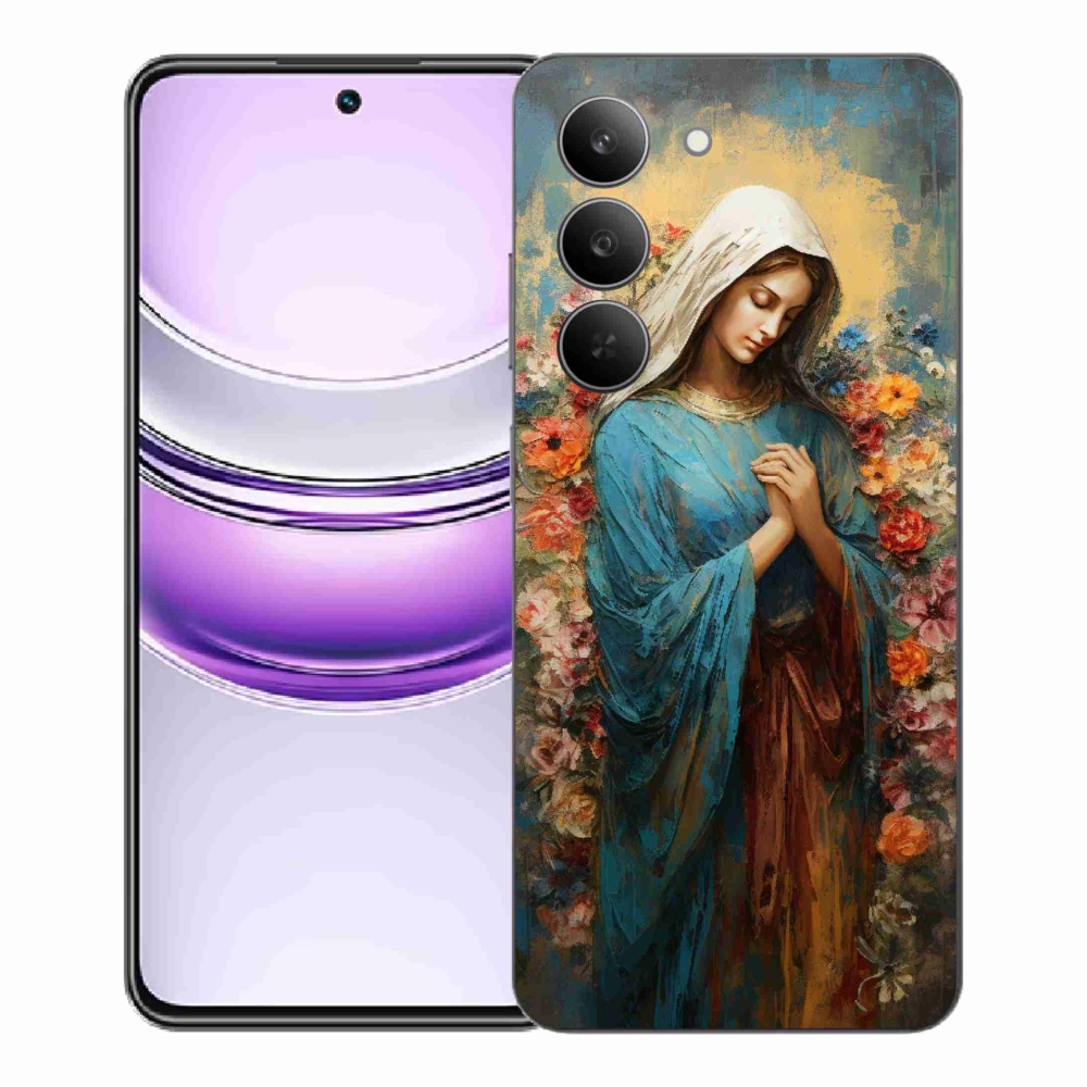 Gél borító mmCase a Realme 14x 5G készülékhez - szent nő