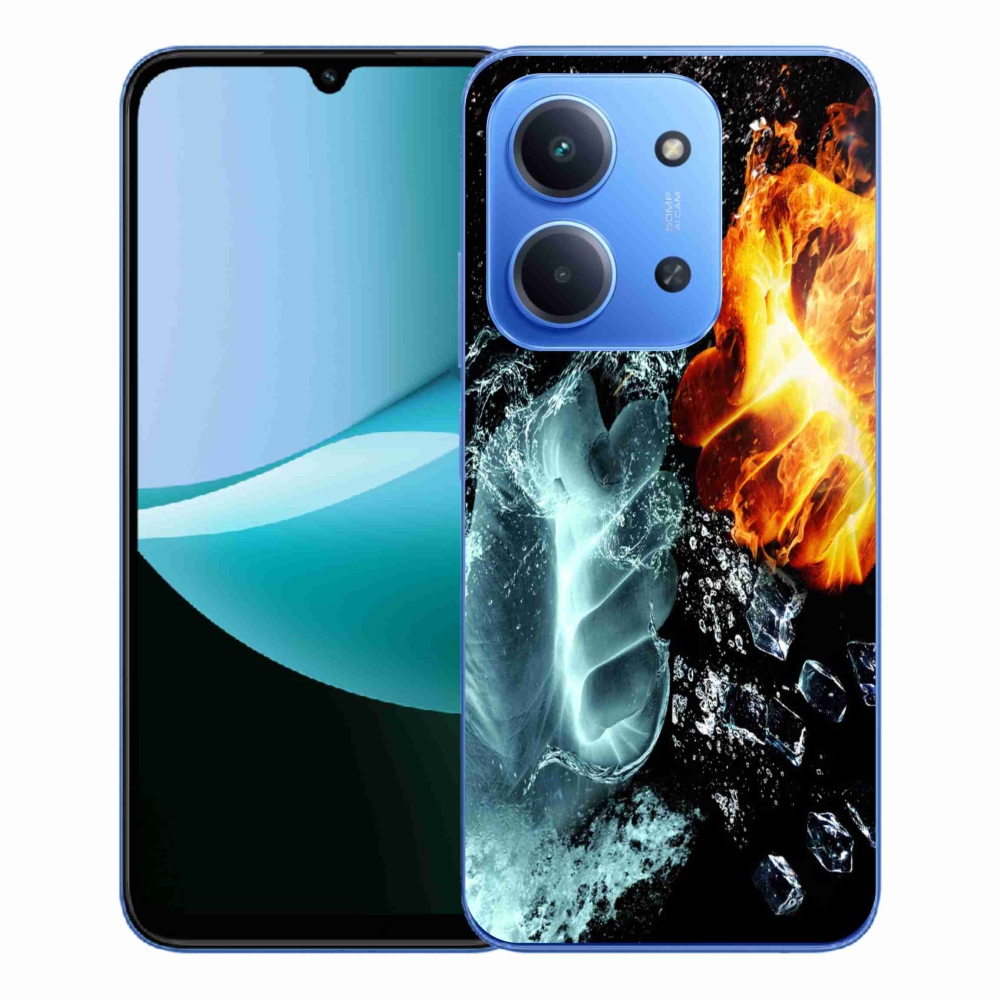 Gél borítás mmCase a Xiaomi Redmi 15C 4G/5G (173mm) - víz és tűz