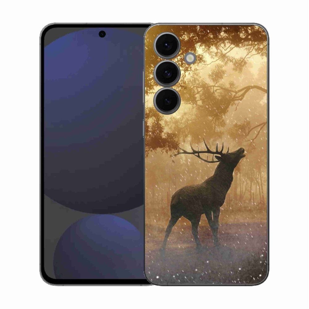 Zselés borítás mmCase Samsung Galaxy S25 FE - szarvas a vadászaton