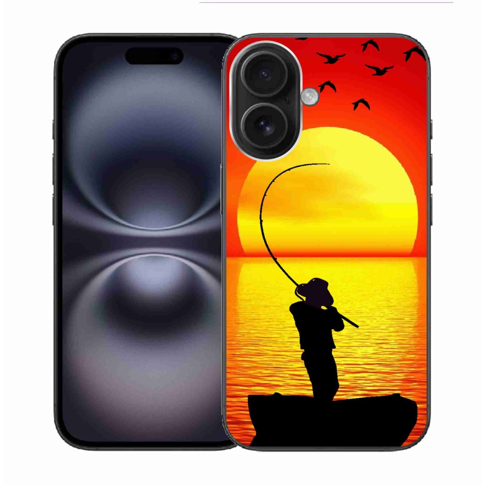 Zselés borítás mmCase iPhone 16 készülékhez - horgászat