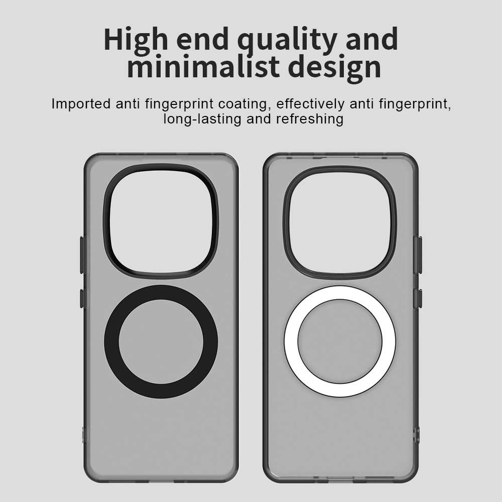 Candy zselés tok MagSafe-val a Xiaomi Redmi Note 14 Pro-ra - fekete