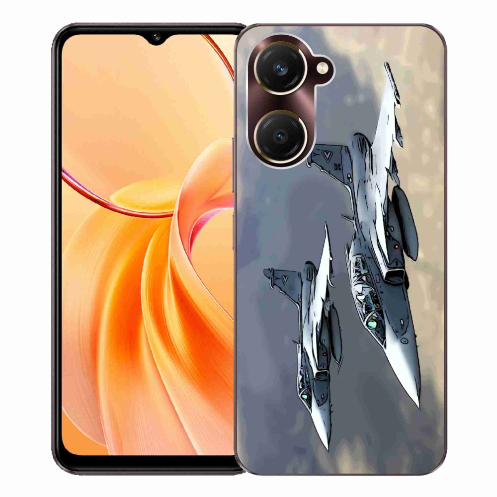 Gél borító mmCase a Vivo Y28s 5G-hez - vadászgépek