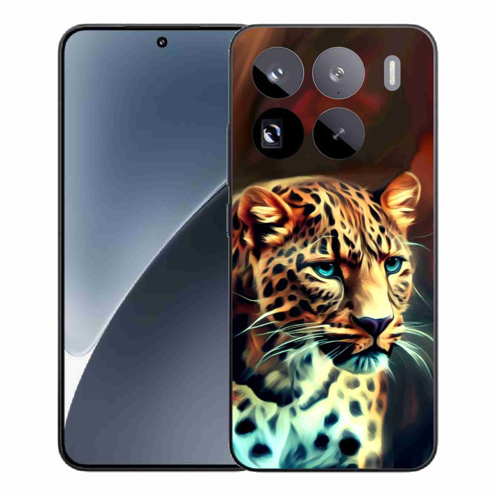 Gél borítás mmCase a Xiaomi 15 Pro-hoz - leopárd