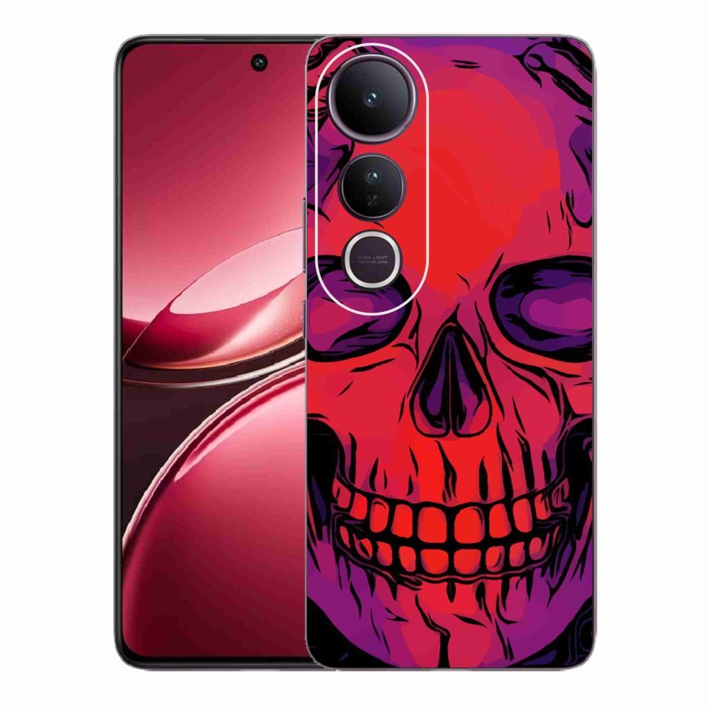 Gél borítás mmCase a Vivo V50 Lite 4G/5G-hez - koponya