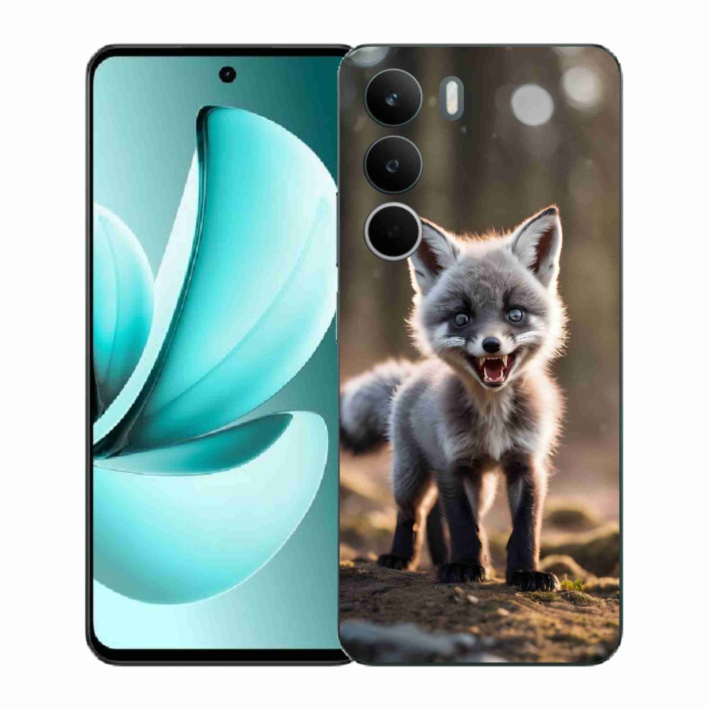 Gél borító mmCase a Realme C71 készülékhez - angry fox
