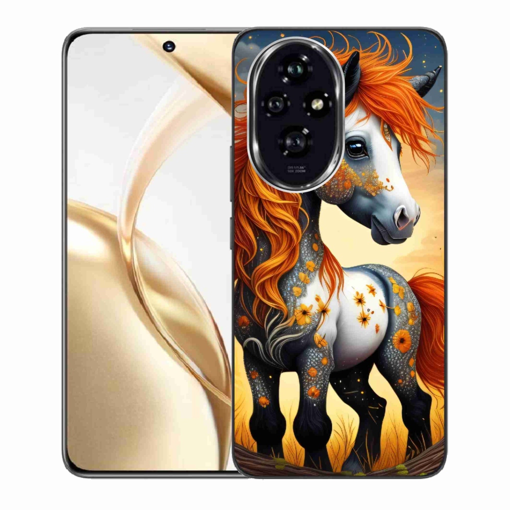 Zselés borító mmCase a Honor 200 5G készülékhez - színes póni