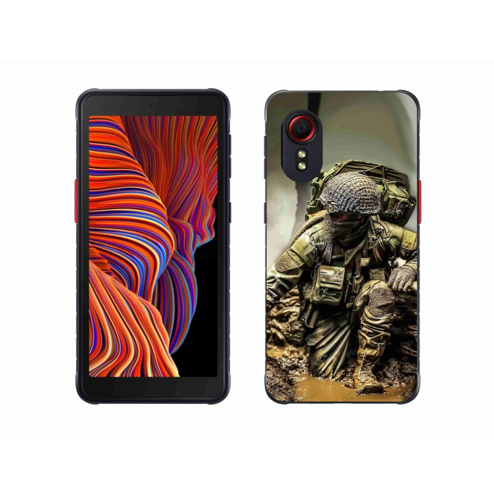 Gél borítás mmCase Samsung Galaxy Xcover 5 - katonásabb