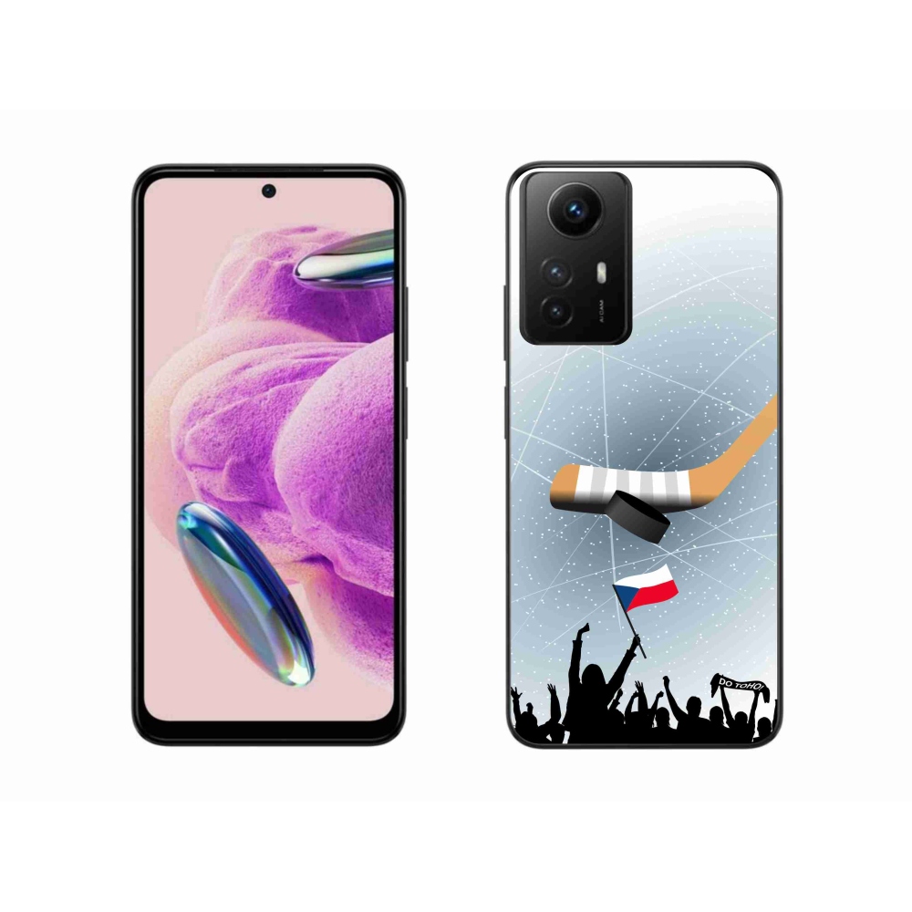 Gél borítás mmCase a Xiaomi Redmi Note 12S-hez - hoki szurkolóknak