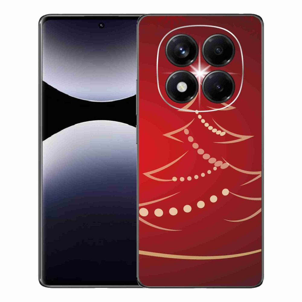 Gél borítás mmCase a Xiaomi Redmi Note 14 Pro számára - karácsonyfa karikatúra