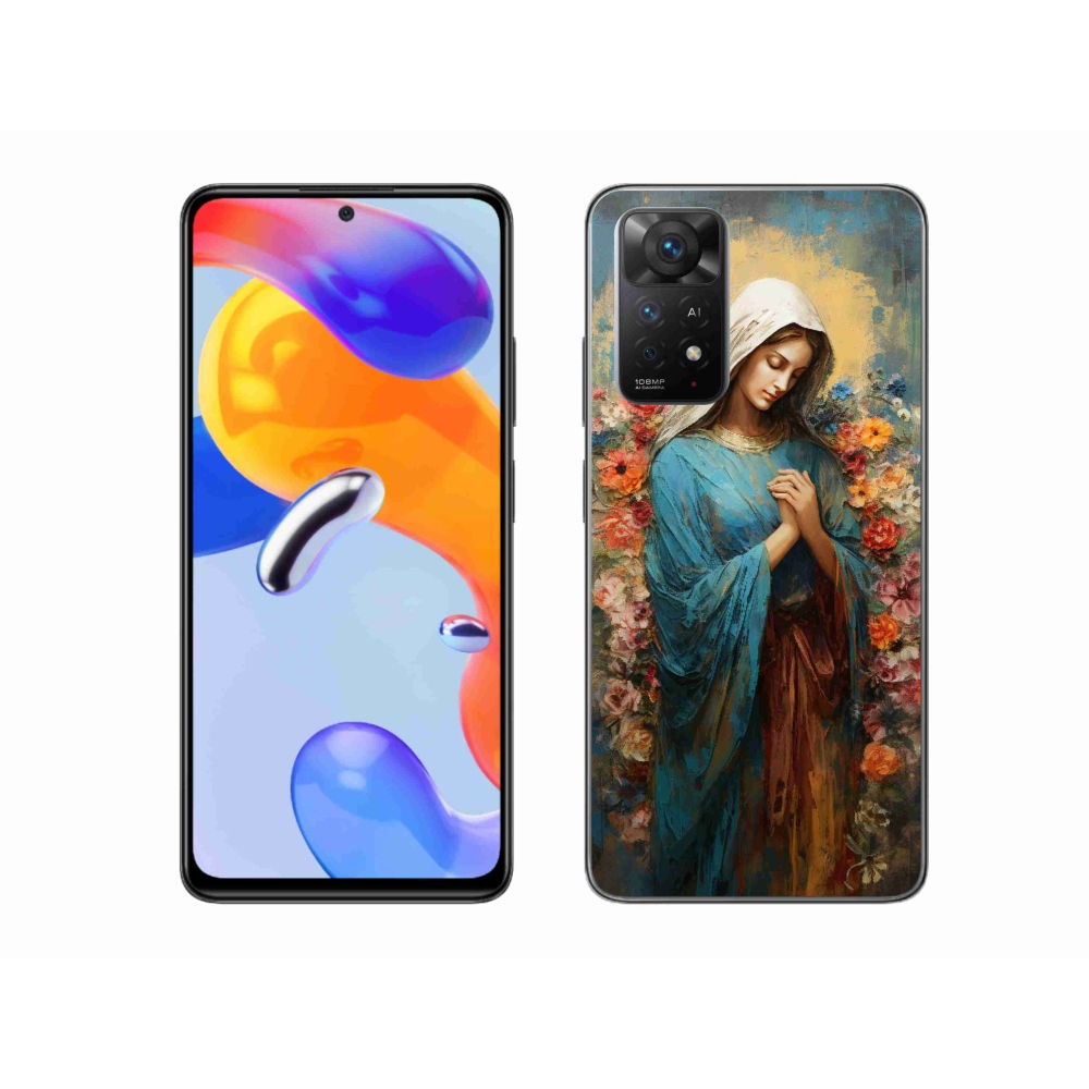 Gél borító mmCase a Xiaomi Redmi Note 11 Pro 4G/5G - szent nőhöz
