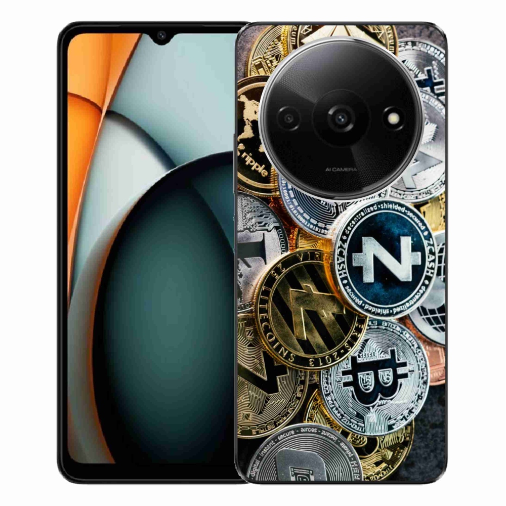 Gél borítás mmCase a Xiaomi Redmi A3-hoz - kriptovaluták