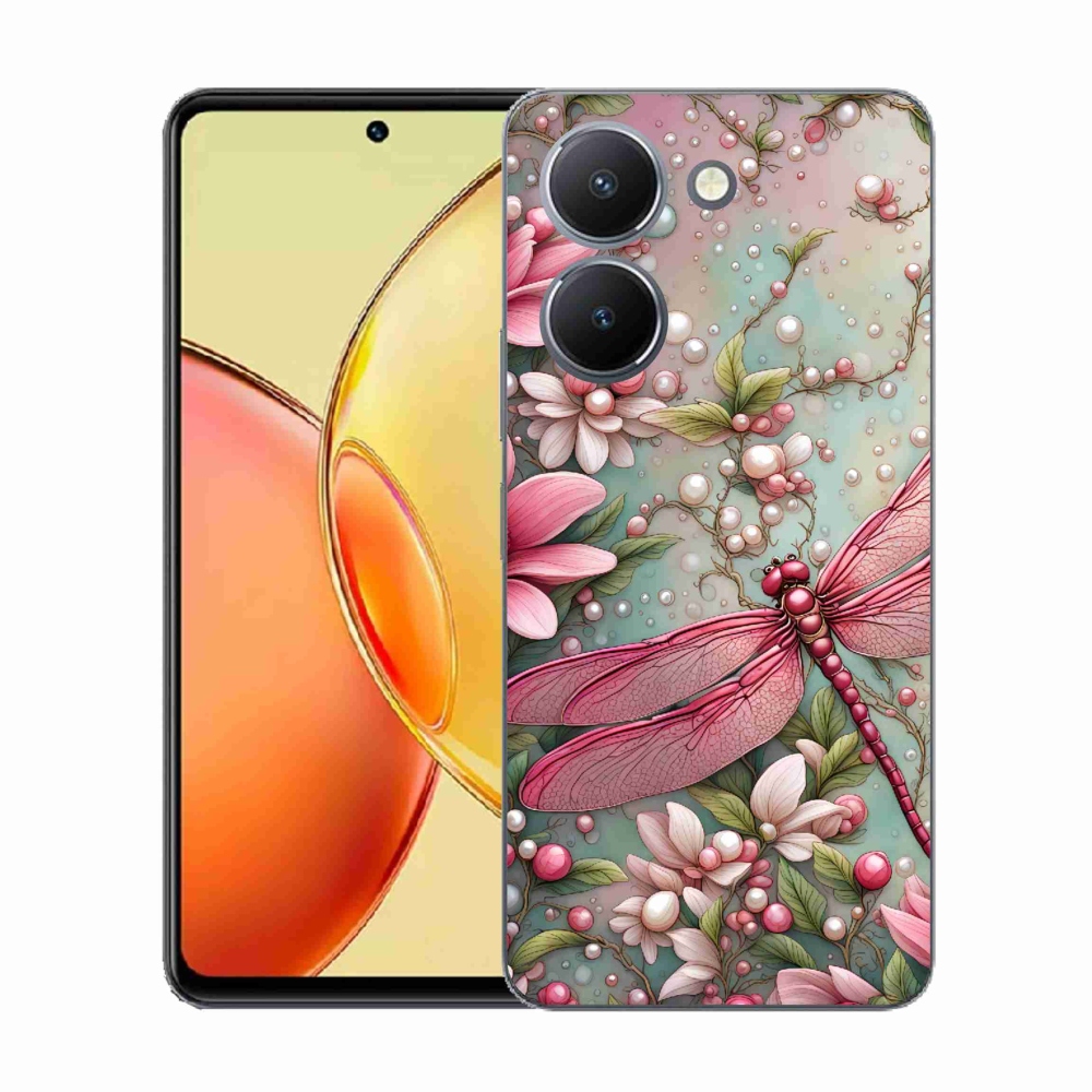 Zselés borítás mmCase a Vivo Y36-hoz - szitakötő