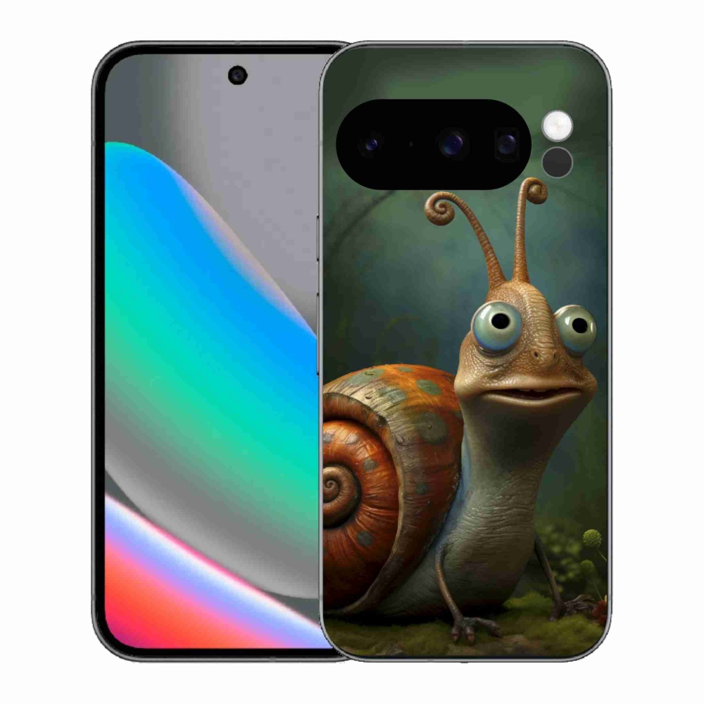 Zselés borítás mmCase a Google Pixel 10 Pro számára - csiga