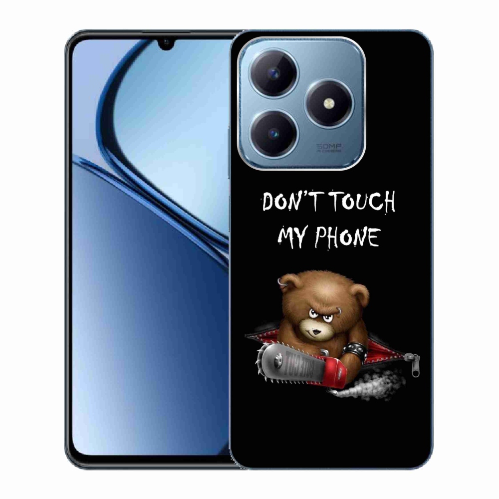 Gél borító mmCase a Realme C63-hoz - ne érintse meg a telefont