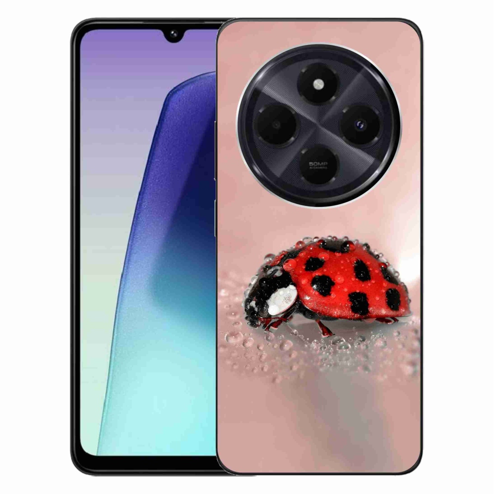 Gél borítás mmCase a Xiaomi Redmi 14C/Poco C75-hez - katicabogár