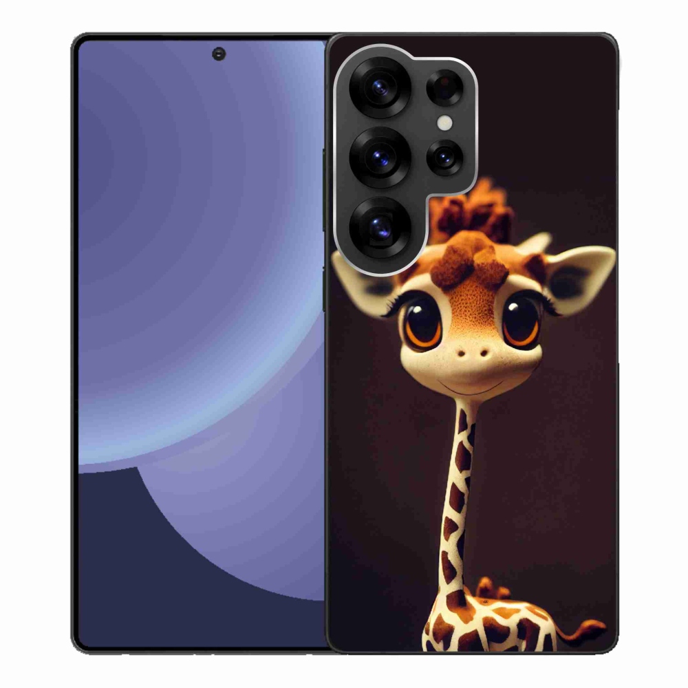 Zselés borítás mmCase Samsung Galaxy S25 Ultra - kis zsiráf