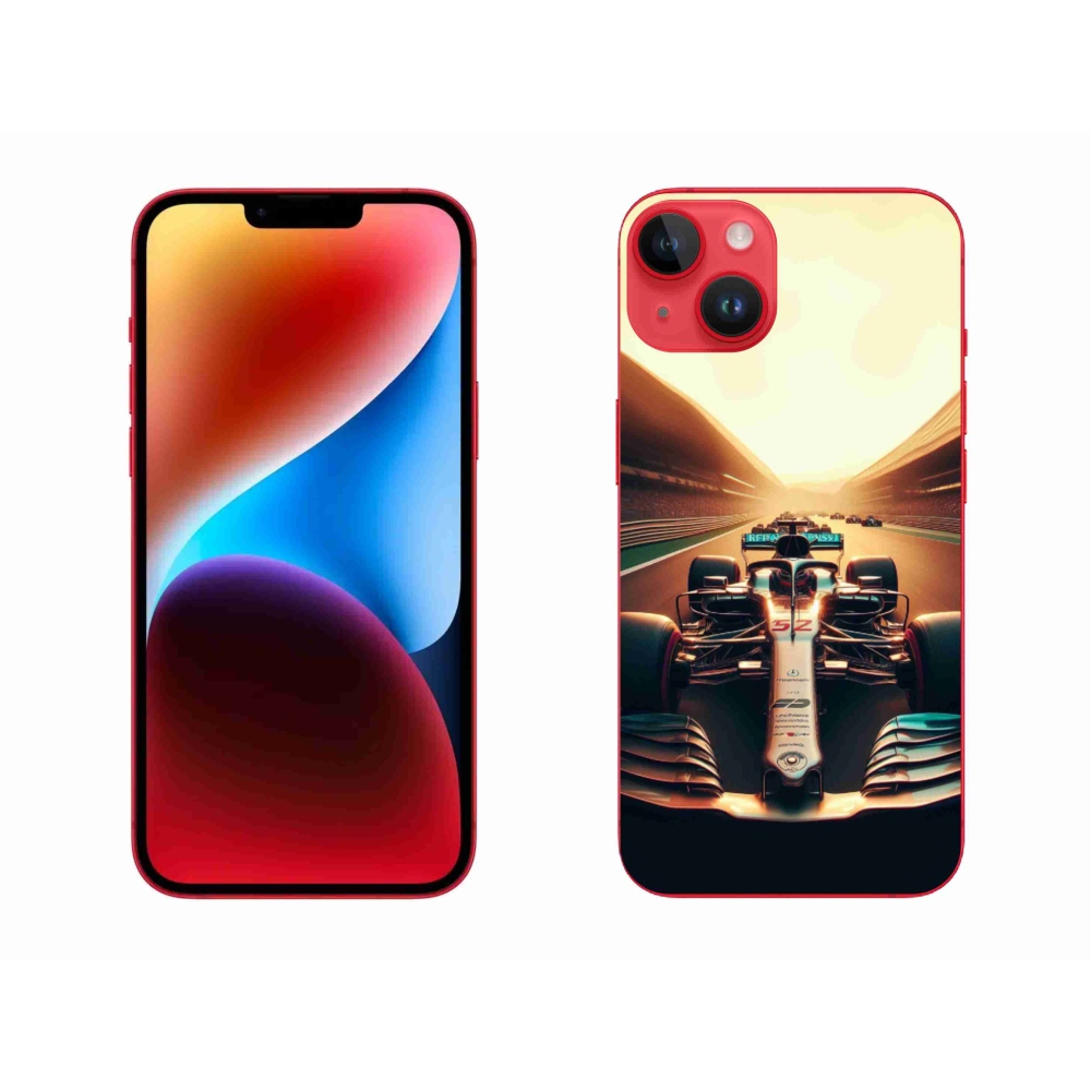 Zselés borítás mmCase iPhone 14 Plus készülékhez - formula 1