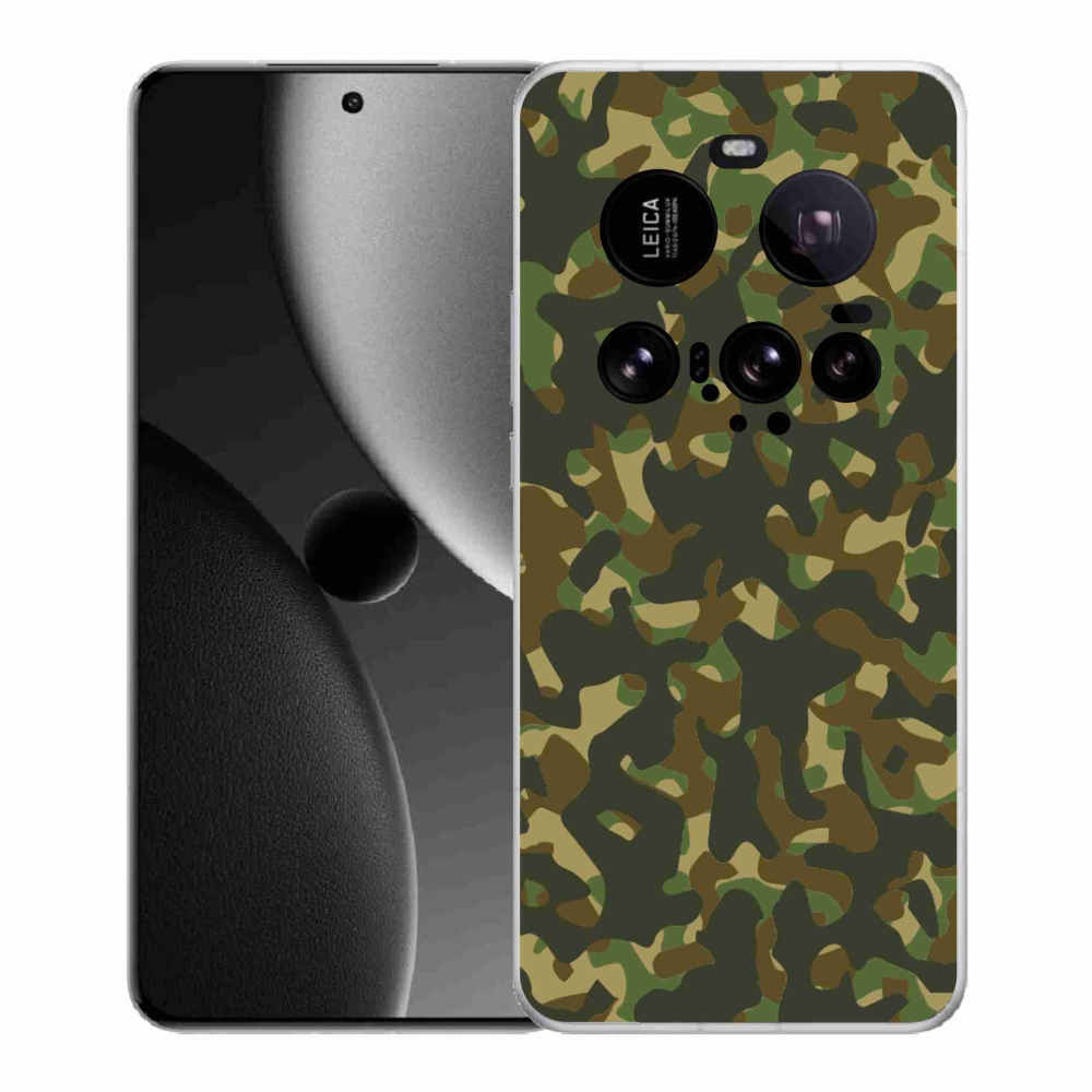 Gél borítás mmCase a Xiaomi 15 Ultra készülékhez - álcázó minta 1