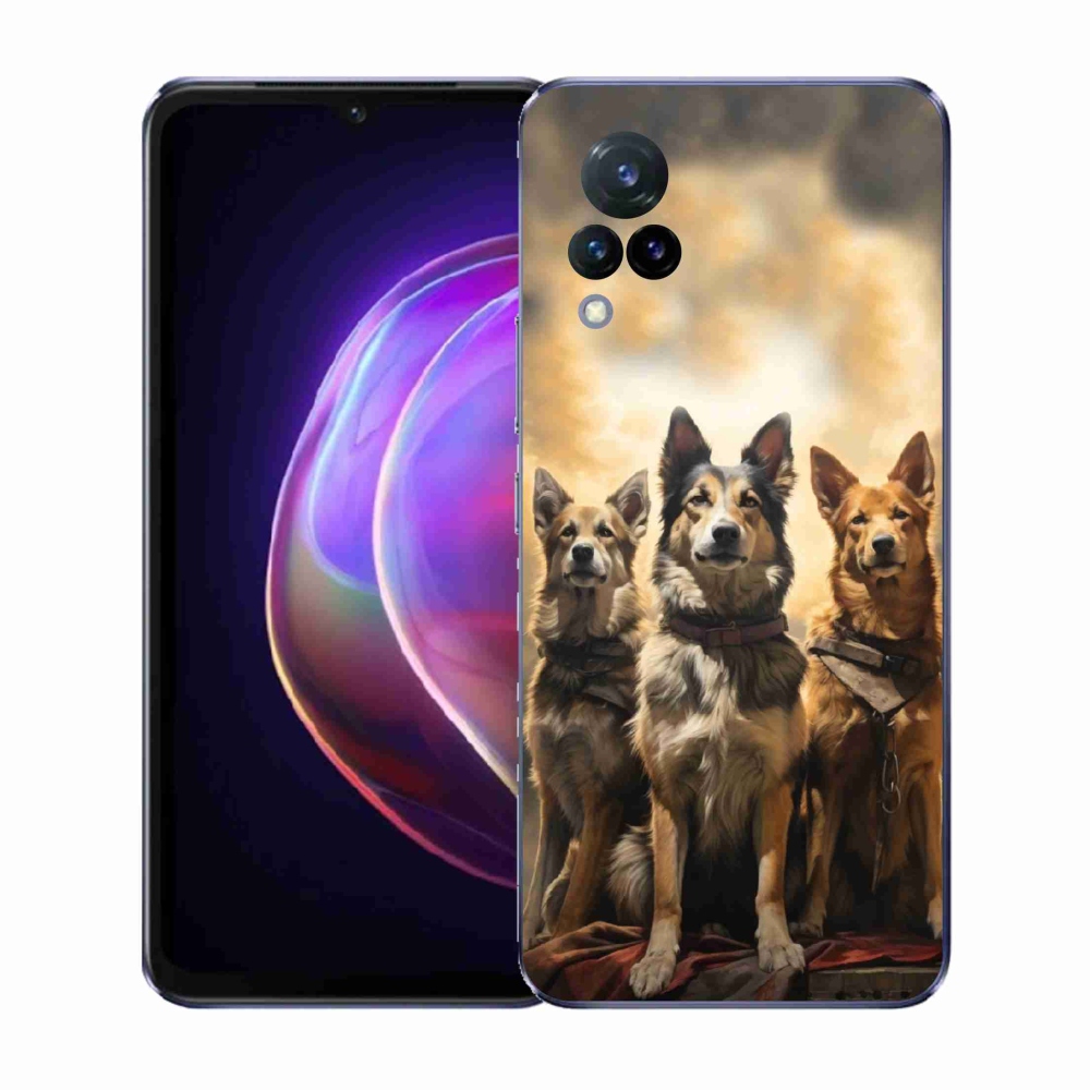 Gél borítás mmCase a Vivo V21 4G/5G készülékhez - három psi