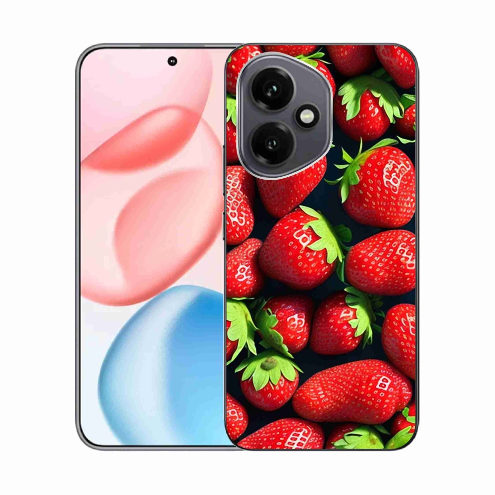 Zselés borítás mmCase Honor 400-hoz - eper