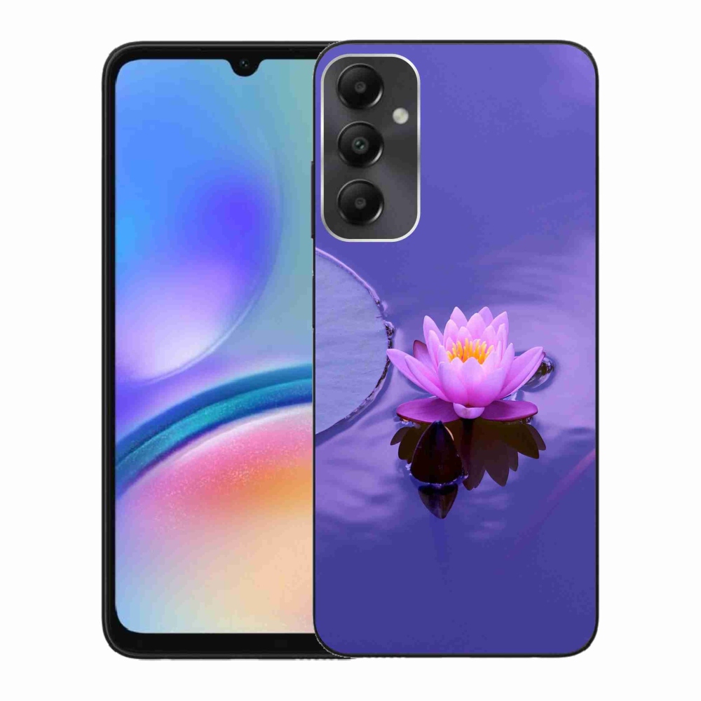 Gél tok mmCase Samsung Galaxy A05s készülékhez - virág a felületen