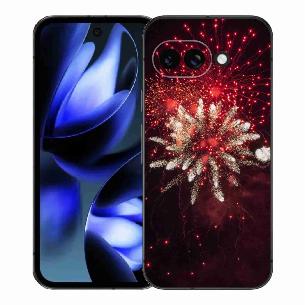 Gél borítás mmCase a Google Pixel 9a számára - tűzijáték