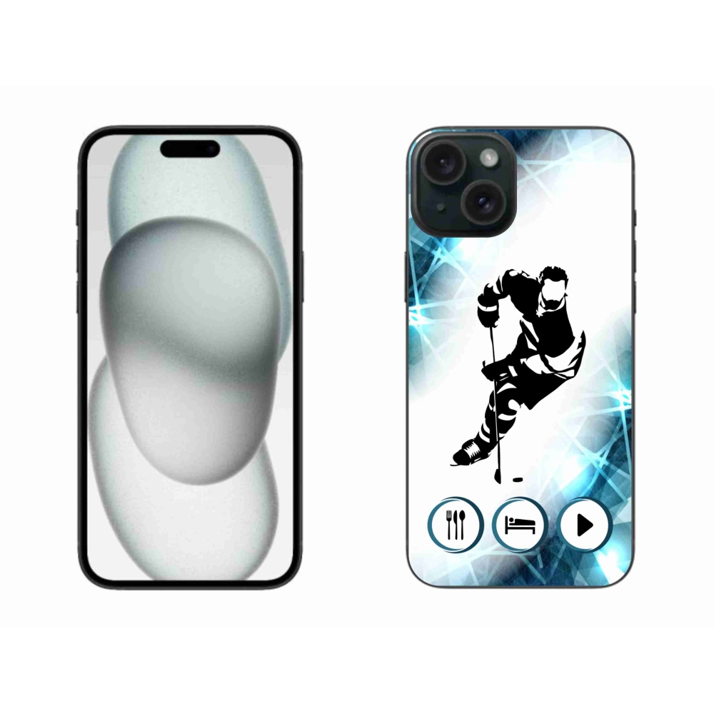 Zselés borítás mmCase iPhone 15 Plus készülékhez - hoki 1