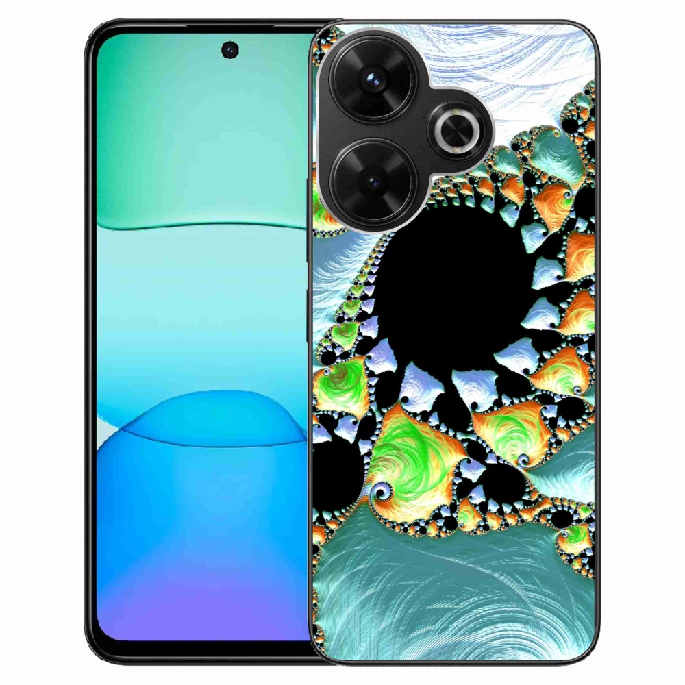 Gél borítás mmCase a Xiaomi Redmi 13 4G/Poco M6 4G számára - absztrakt motívum 21