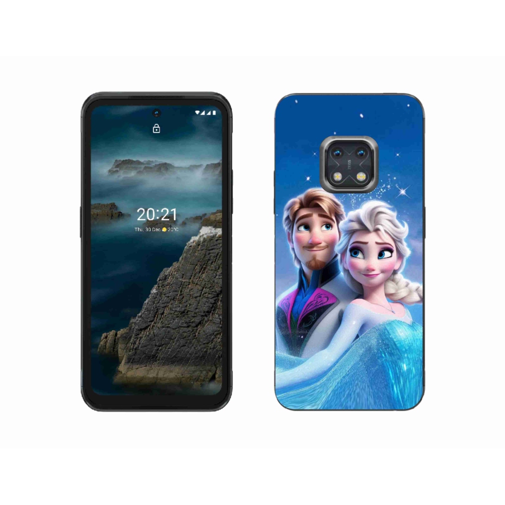 Zselés borítás mmCase a Nokia XR20 készülékhez - Ice Kingdom 1