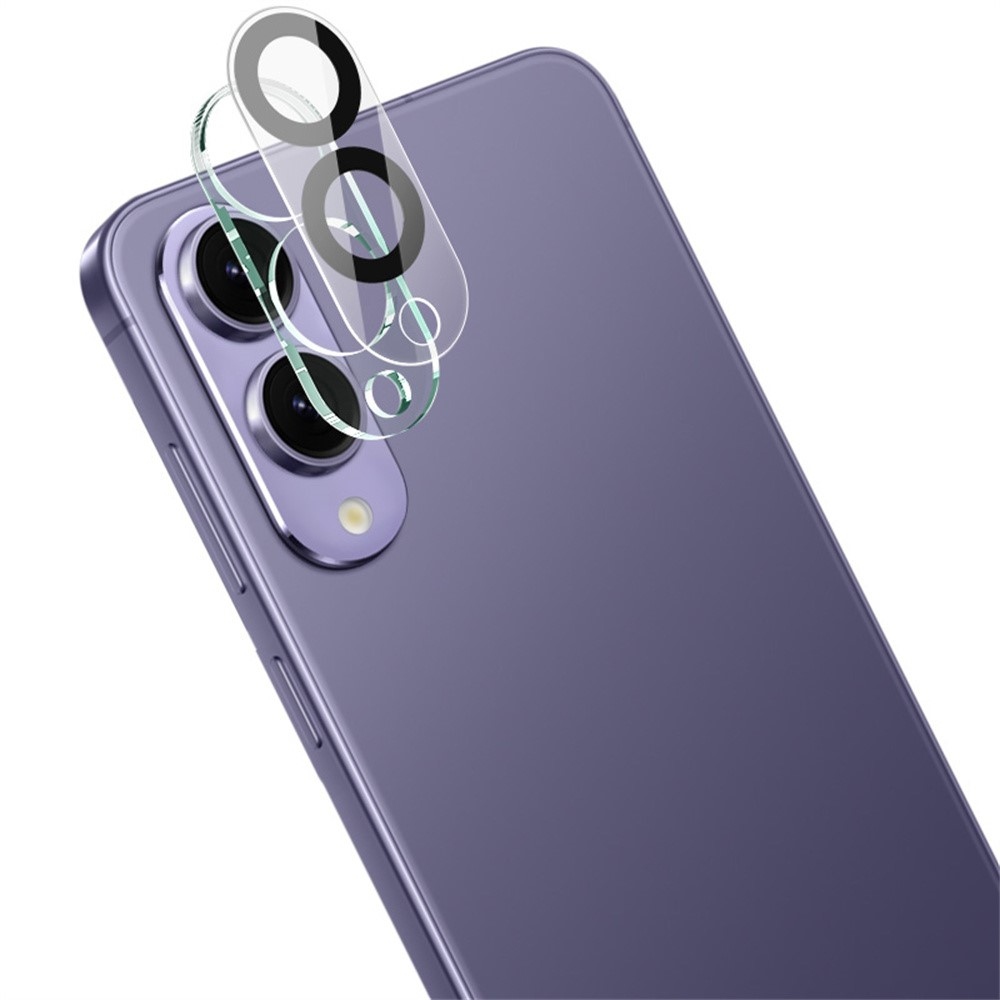 IMK kamera lencse üveg Samsung Galaxy S25 Edge - fekete gyűrűk