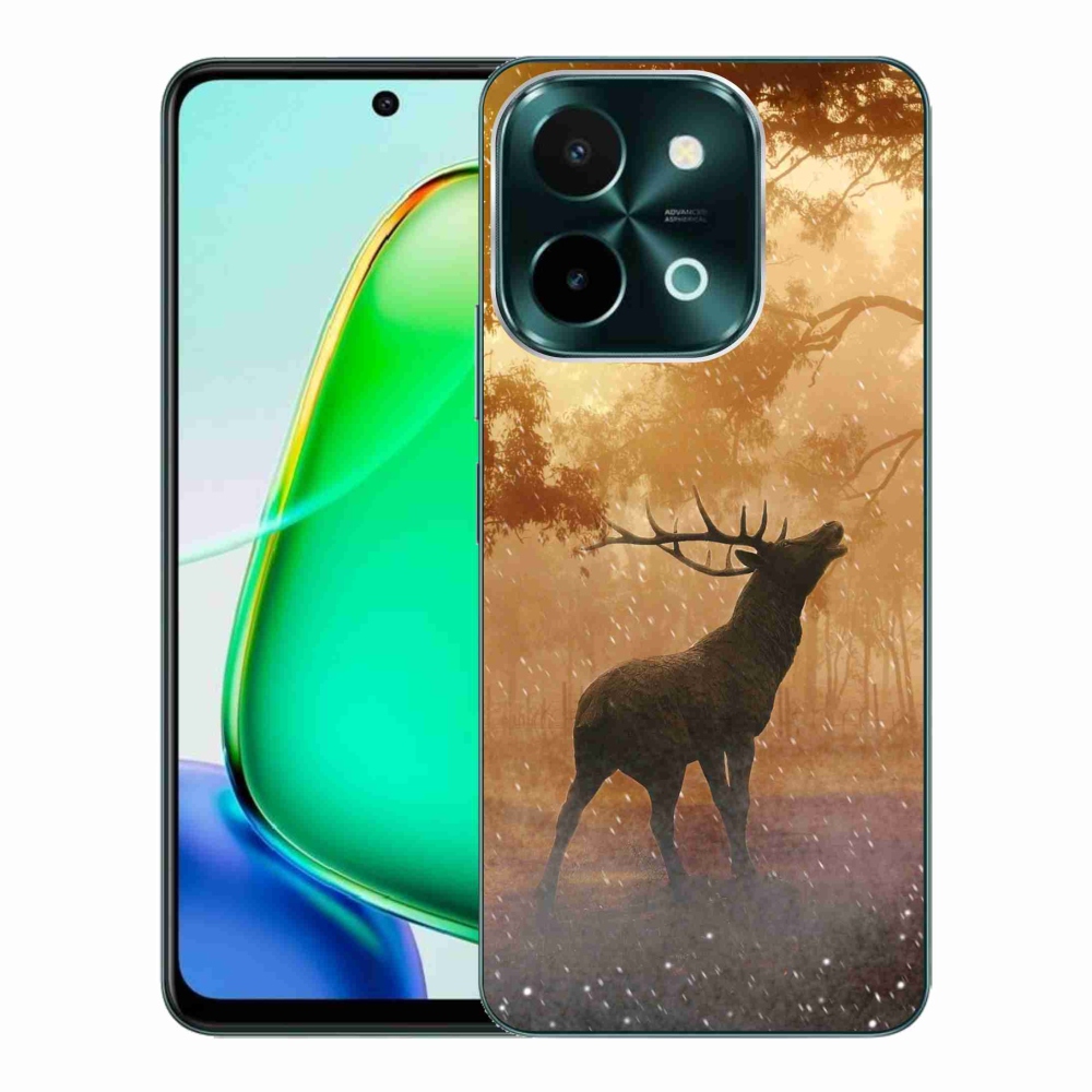 Zselés borítás mmCase a Vivo Y28-hoz - szarvas a szarvasbőgésben