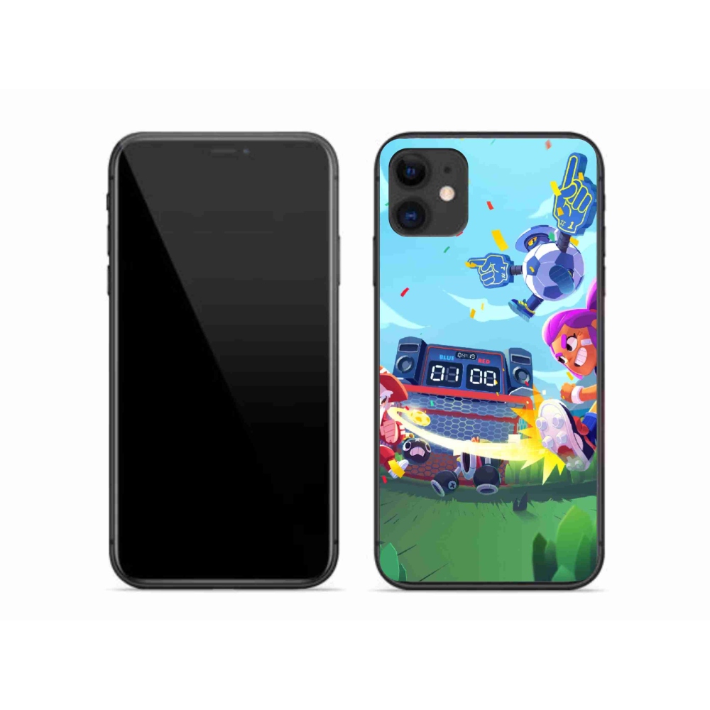 Zselés borítás mmCase iPhone 11 készülékhez - verekedős csillagok 1