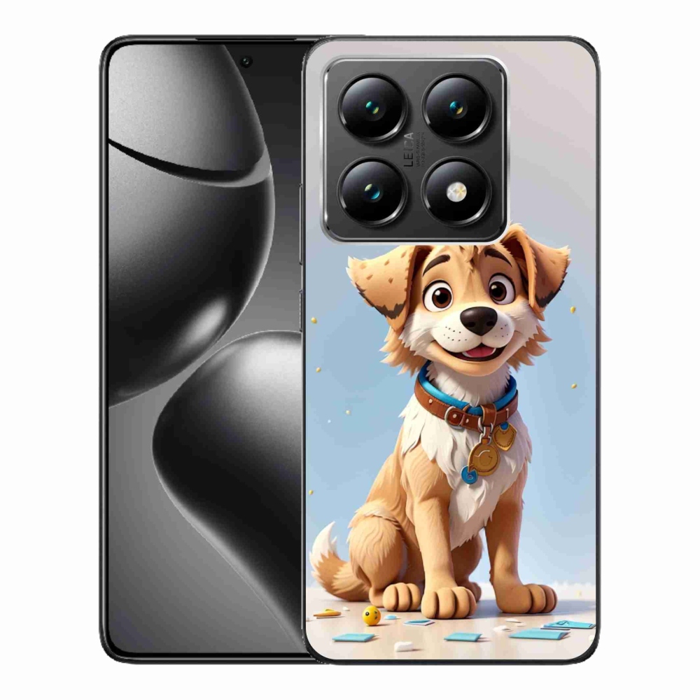 Gél borító mmCase a Xiaomi 14T-hez - rajzfilm kiskutya