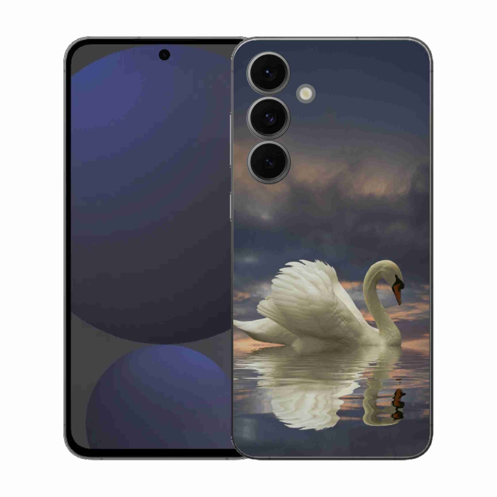 Gél védőhuzat mmCase Samsung Galaxy S25 FE készülékhez - hattyú