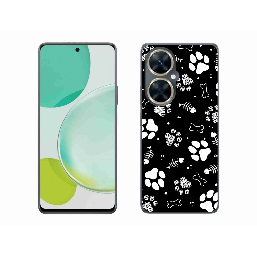 Gél borítás mmCase a Huawei Nova 11i készülékhez - kutyamancsok