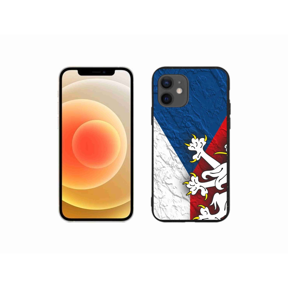 Zselés borítás mmCase iPhone 12 mini készülékhez - cseh zászló 1