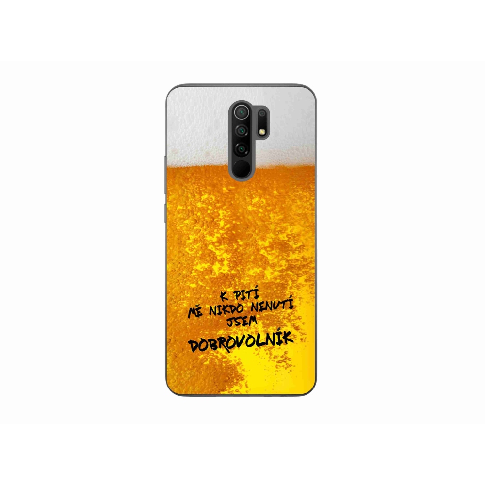 Gél borítás mmCase a Xiaomi Redmi 9-hez - sör motívum 4