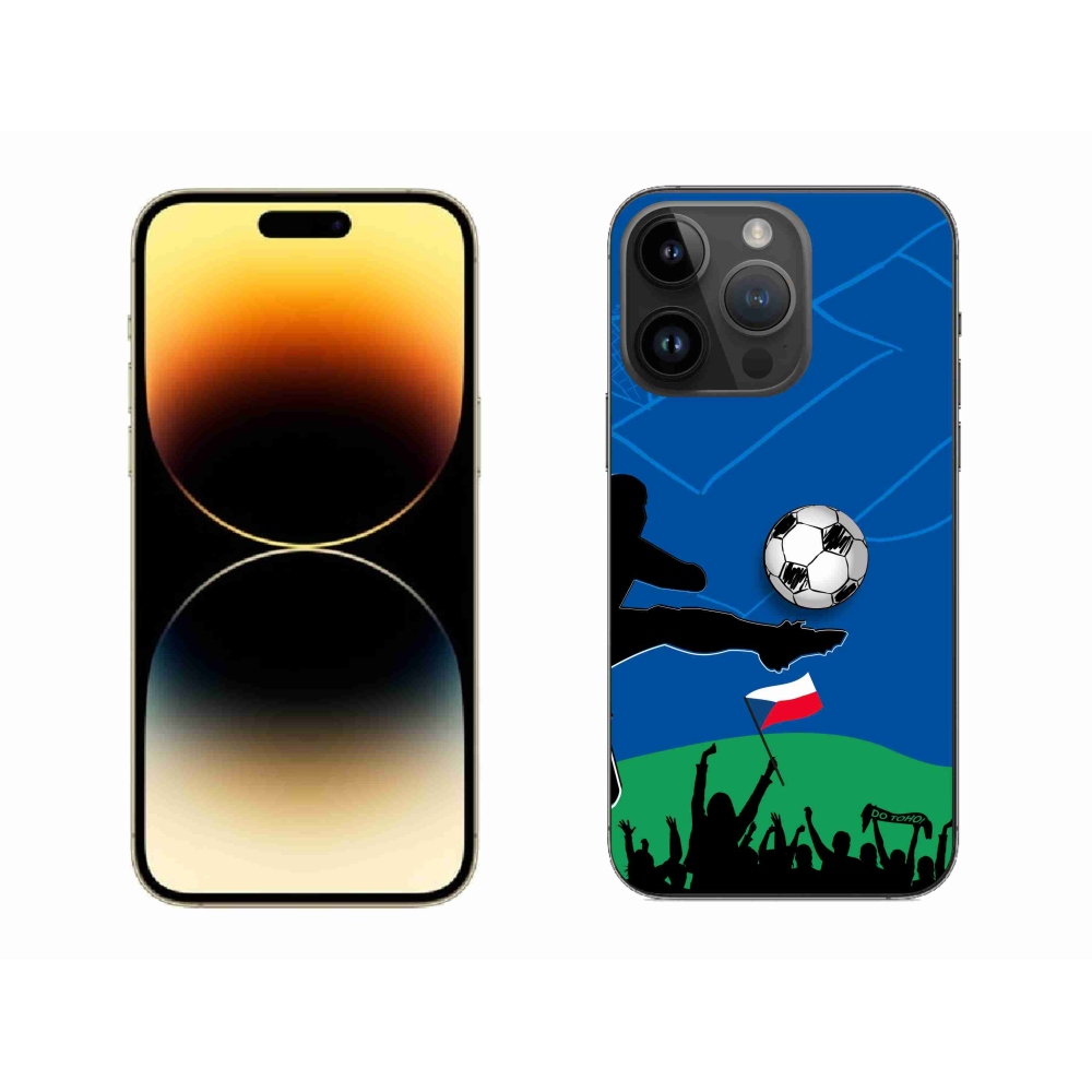 Zselés borítás mmCase iPhone 14 Pro Max 6.7 - futballszurkolók számára