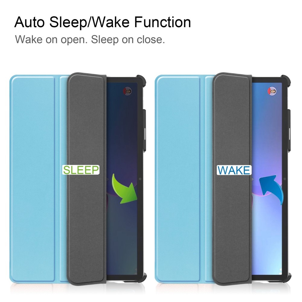 Ügyes záró tok Lenovo Tab P11 Pro (2.Gen) - világoskék színben