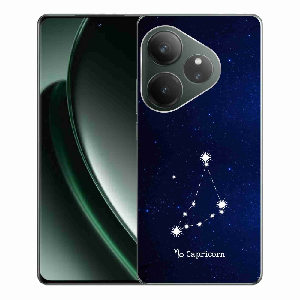 Gél borítás mmCase a Realme GT 6 5G/GT 6T 5G számára - csillagkép Capricorn