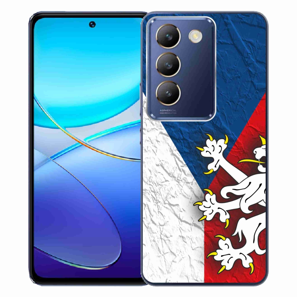 Gél borítás mmCase a Vivo V40 SE 4G/5G - cseh zászlóhoz 1