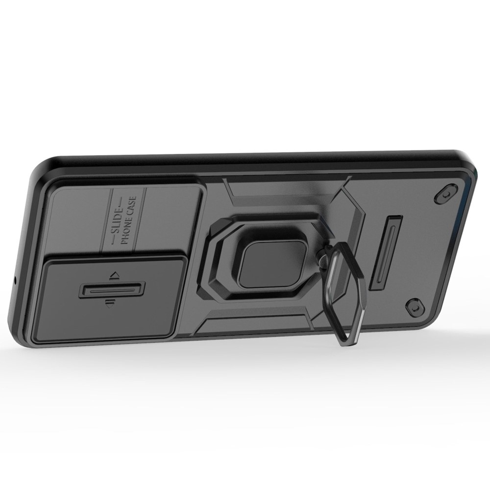 Lencseálló borítás Samsung Galaxy M55 5G készülékhez - fekete