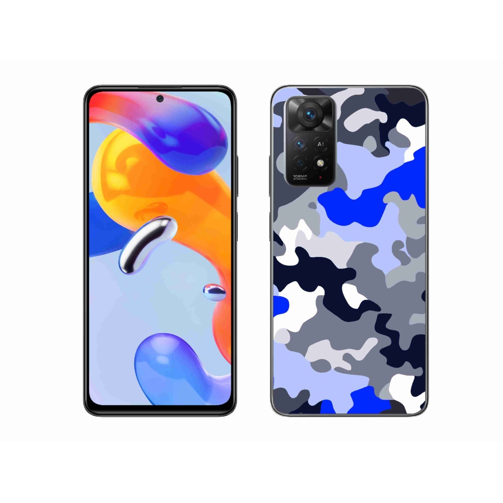 Zselés borítás mmCase a Xiaomi Redmi Note 11 Pro 4G/5G számára - álcázott minta 8