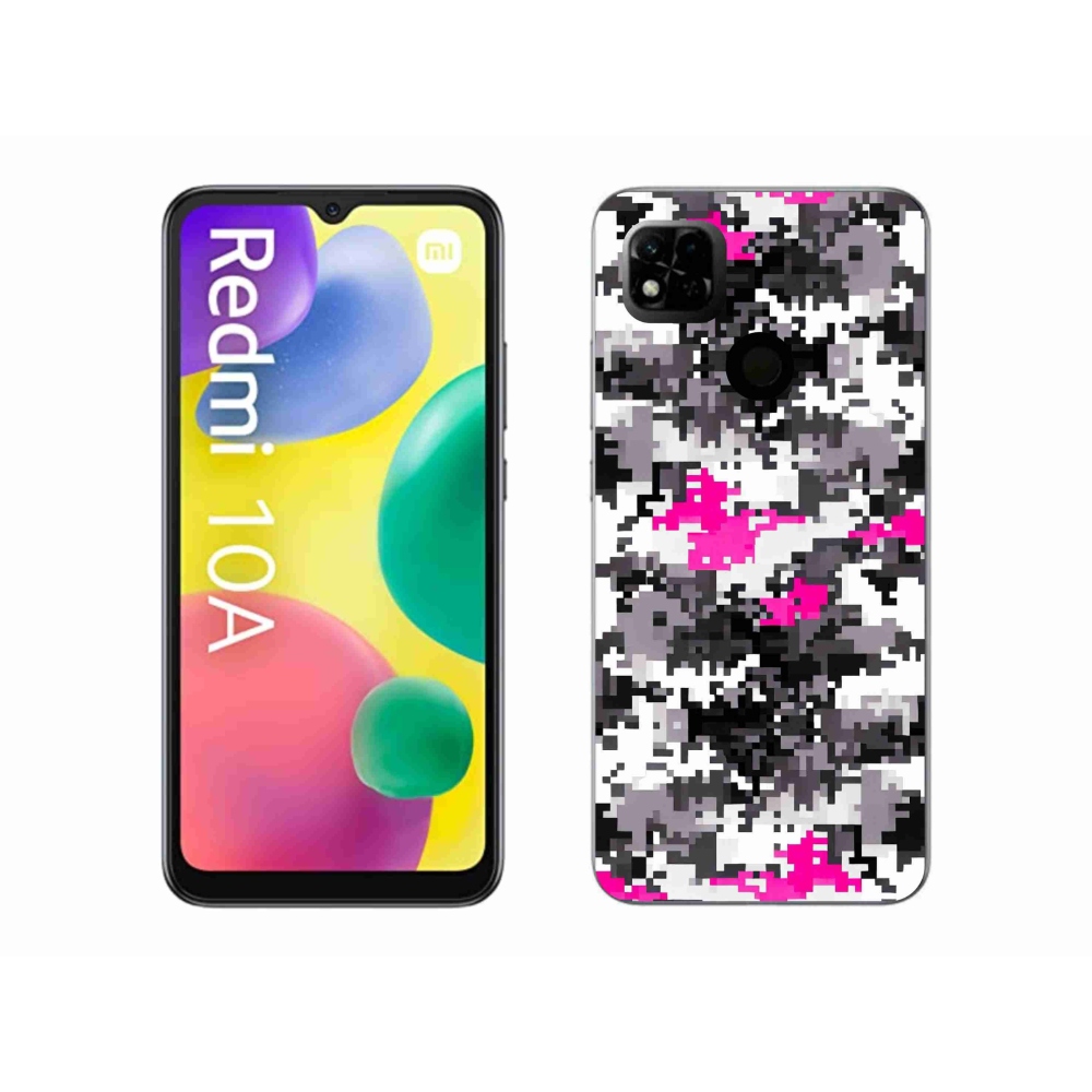 Gél borítás mmCase a Xiaomi Redmi 10A számára - terepszínű minta 4