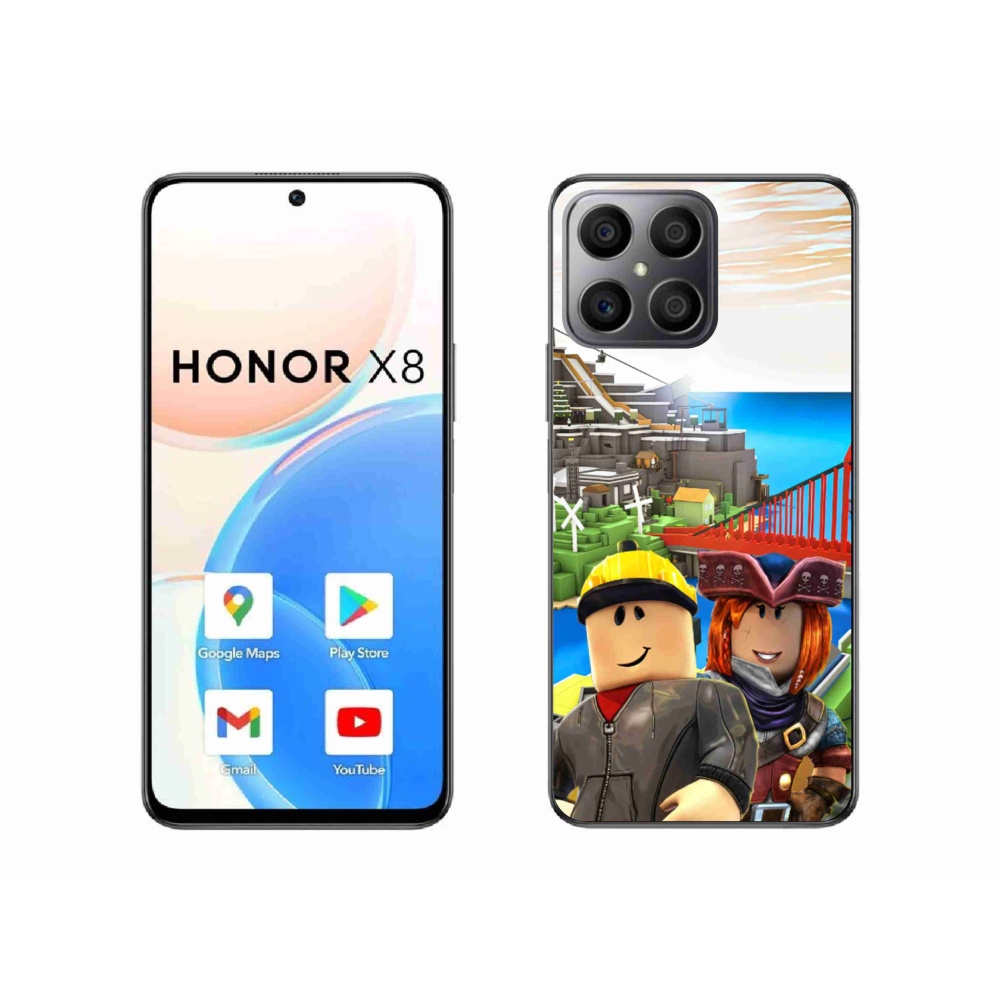 Gél borítás mmCase a Honor X8 4G készülékhez - roblox 1