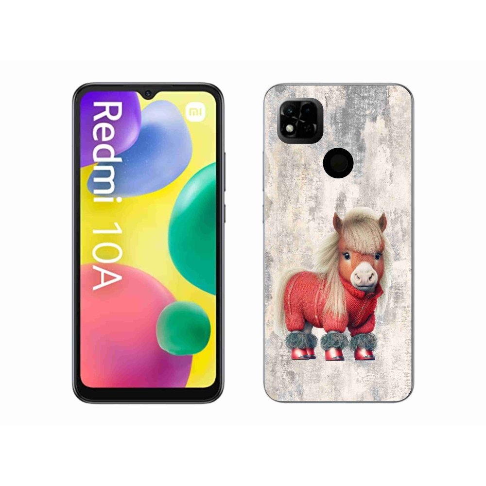 Gél borítás mmCase a Xiaomi Redmi 10A - póni pulóverben