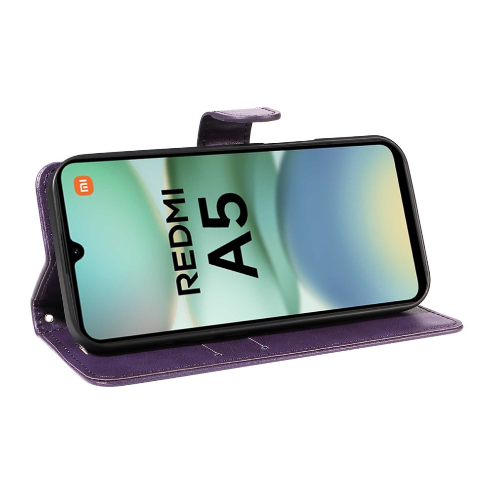 Tárcás könyv tok Xiaomi Redmi A5 (173.45x79.35x8.45mm) - lila
